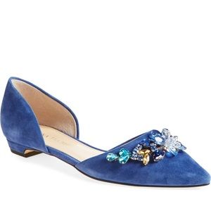 Ivanka Trump ‘Trinka’ Embellished d’Orsay Flat